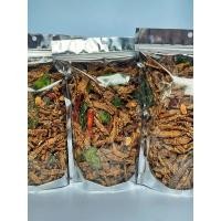 ราคา ปลากรอบ ปลาจิ้งจั้ง ปลากรอบสามรส ปลากรอบสมุนไพร 1,000กรัม(1กิโลกรัม) (12595493602)