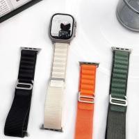 ราคา X073 สายนาฬิกา เหมาะสำหรับ applewatch สายรัดอัลไพน์ห่วงไนลอน iwatch 8 รุ่น S8 สายนาฬิกา Apple Watch แบบทอ พร้อมส่ง (25340460510)