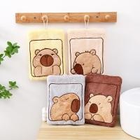 ราคา พร้อมส่ง !! ผ้าเช็ดมือลายการ์ตูนน่ารัก คาปิบาร่า ผ้าเช็ดมือแบบแขวน (29209105375)