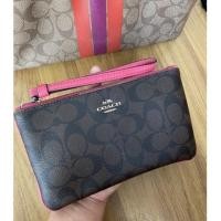 ราคา กระเป๋าสตางค์ Coach คล้องมือไซต์ L มือ2สภาพดีแท้ 100% ใช้เอง (18714531910)