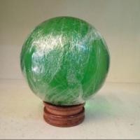 ราคา ✨ลูกแก้วกลมสีเขียวขนาด13ซม.แช่น้ำตากแดดไม่ได้ (5637240856)