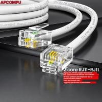 ราคา คุณภาพสูง RJ11-RJ11 6P2C แจ็คถึงแจ็คสายโทรศัพท์-เชื่อมต่อโทรศัพท์,โมเด็ม DSL & เครื่องแฟกซ์ (46650982001)