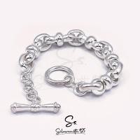 ราคา สร้อยเลส สร้อยข้อมือเงินแท้ สร้อยเลสเงินแท้ 92.5% (27475292300)