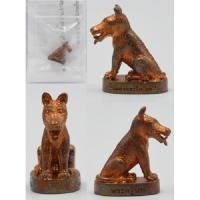 ราคา เจ้านิลพยนต์ สุนัขเฝ้าเจ้าของ เฝ้าทรัพย์(ชื่อเจ้านิล) เนื้อทองแดง พระครูปืน วัดลาดชะโด 2560 ขนาด 2.1*1.5 ซม (9161478103)