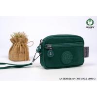 ราคา กระเป๋าสตางค์คล้องมือ5นิ้ว 2ซิป Lingky 2020 (43155269417)