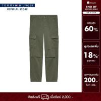 ราคา Tommy Hilfiger กางเกงขายาว ผู้ชาย รุ่น DM0DM20293 M12 - สีเขียว (25640084096)