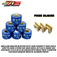 ราคา FREE SLIDER ลูกกลิ้งแข่ง RVN mio, nuvvo, mio j, xride115 yamaha metic 110cc และ 115cc pnp (26625572664)