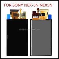 ราคา ▥ ใหม่ขนาดหน้าจอlcdสำหรับsony Nex-5N Nex5nกล้องดิจิตอลที่มีแสงไฟและสัมผัสจัดส่งฟรี (44326344040)
