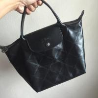 ราคา Used!!! Longchamp LM Metal Size S สีดำ (Noir) (25227680)