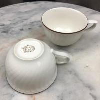 ราคา ชุดถ้วยกาแฟคู่ งานญี่ปุ่น ขนาด 3.5” #เซรามิคมือสองญี่ปุ่น (7135771878)