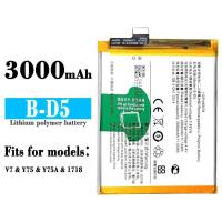 ราคา แบตเตอรี่ แท้ B-D5 สำหรับ VIVO V7 Y75 Y75A 1718 Model: b-d5 แบต Vivo battery ความจุ 3000mAh สินค้าจัดส่งตรงในไทย (26302894332)