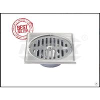 ราคา ตะแกรงน้ำทิ้งทรงเหลี่ยม-หน้ากลม (สเตนเลส) PVC ขนาด 2" - 2 1/2" (หน้าแปลน 3 1/2") knack (24011102399)