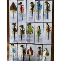 ราคา 10 ซม. Mini Wayang ของที่ระลึกพร้อมการเขียนอินโดนีเซีย, Typical Jogja Indonesia Batik Motif (50252175430)