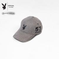 ราคา PLAYBOY American cap PR-HA419GY: American cap RHD 53 -หนังกลับ GY (29141872202)