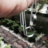 ราคา สร้อยไข่ จี้แหวน สลักชื่อฟรี (264839857)