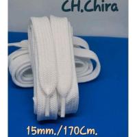 ราคา เชือกบวม เชือกอ้วน เชือกเส้นใหญ่ สีขาว 15mm./170 Cm.(1คู่=2เส้น) (24228777904)