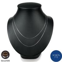 ราคา สร้อยคอเงินแท้ สร้อยคอเงิน 925 สร้อยคออิตาลี เงินแท้925 สไตล์ เกาหลี สร้อยคอเงิน สร้อยคอโซ่ อิตาลี แท้ (8386331770)