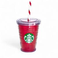 ราคา Starbucks Candy Stripe Tumbler 12oz./355ml.ทัมเบลอร์สตาร์บัคส์พลาสติก ขนาด 12ออนซ์ (29128821128)