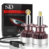 ราคา หลอดไฟหน้ารถยนต์ Led H1 H7 Led 25000LM H8 HB3 9005 HB4 9006 H11 9012 HIR2 12 ด้าน 80W พลังงานสูง สําหรับ BMW E46 E90 2 ชิ้น (17570620613)