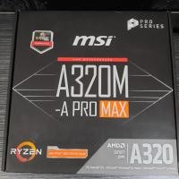 ราคา MSI A320M A-Pro Max มือสองประกันเหลือยาวๆครบกล่อง (4861760335)