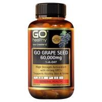 ราคา มาใหม่ หมดอายุ 08/2026 พร้อมส่ง Go Healthy Grape Seed 60,000 mg (Made in NZ) บรรจุ 120 แคปซูล (11640254498)