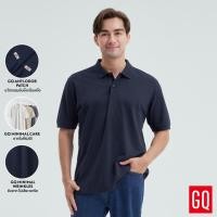 ราคา GQ Minimal Polo™ เสื้อโปโลยับยั้งกลิ่นเหงื่อ สีกรมเข้ม (มินิมอลโปโล) (26391328028)