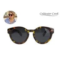ราคา แว่นกันแดด Coldwater Creek Sunglasses ขนาด 43-17 143 mm. ลายกระ (ของแท้ 100%) แบรนด์ดังจากอเมริกา ดีไซน์สวยงาม ทันสมัย (712961727)