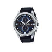 ราคา Casio Edifice Chronograph นาฬิกาข้อมือผู้ชาย สายหนัง รุ่น EFR (2072671205)