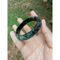 ราคา กำไลหยกธรรมชาติแกะสลัก (4145143381)