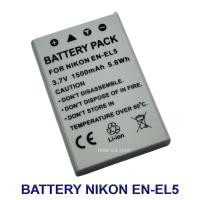 ราคา ENEL5 \ EN-EL5 Camera Battery For Nikon Coolpix P6000,P530,P520,P510,P80 ,P500,P90,P100,5200,P5100,S10,P5000,P4,4200,370 (21365724421)
