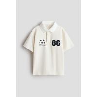 ราคา H&M(เอชแอนด์เอ็ม) เสื้อโปโลแขนสั้นสไตล์รักบี้ Boys Short-sleeved rugby shirt 1318492_1 (45701591915)