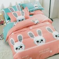 ราคา ชุดผ้าปูที่นอนผ้าฝ้ายผ้าลินินสไตล์ญี่ปุ่นขนาด 120x200x30 (7782650778)