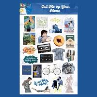 ราคา แผ่นสติ๊กเกอร์ Call Me By Your Name (21002756795)