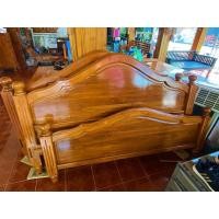 ราคา เตียงหลุยส์ไม้สัก 6 ฟุตราคาตรงจากโรงงาน!! ส่งฟรี!!! (14156316931)