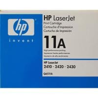 ราคา HP 11A Black ตลับหมึกโทนเนอร์ สีดำ ของแท้ ของใหม่ HP Laserjet 2410, 2420, 2430 (11328445070)