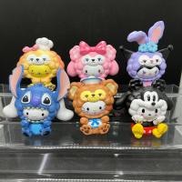 ราคา โมเดล มายเมโลดี้ ชุดคอสเพลล์ สินค้าพร้อมส่ง ขายยกเซ็ทสูง 8เซ็น Model Mymelody tall 8CM (25511340614)