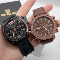 ราคา SKONE นาฬิกาผู้ชาย แบรนด์แท้ กันน้ำได้ แนวสปอตซ์ สายนาฬิกา ยางเรซิน ขนาด 45 มม ฟรีกล่องแบนด์แท้ (26002326145)