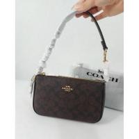 ราคา Coach Nolita 19 In Blocked Signature Canvas Walnut Black (26655857106)