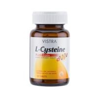 ราคา Vistra L-Cysteine Plus Biotin (30 Tablets). (28678587384)