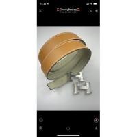 ราคา New Hermes Belt 32mm "Natural / Sauge Size 95 cm (23611181780)