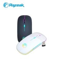 ราคา Razeak RWM-520 เมาส์ไร้สาย 2.4G ชาตแบตได้ DPI 1000-1600 (ของแท้) (20577965171)
