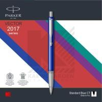 ราคา ปากกาลูกลื่น Parker Vector Standard Blue สีน้ำเงิน (965342514)
