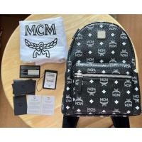 ราคา (Used like new 99%) MCM Backpack Size M อุปกรณ์ครบ การ์ด ถุงผ้า แท้ 100% (15995669414)