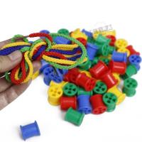 ราคา ชุดร้อยเชือกหลอดด้ายหลากสี ทำจากพลาสติกเนื้อดี (1429458308)