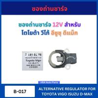 ราคา ซองถ่านชาร์จ 12V B-017 สำหรับ TOYOTA VIGO โตโยต้า วีโก้ 21810206 ซองถ่าน ซองไดชาร์จ ถ่านไดชาร์จ ส่งไว อย่างดี (43500197446)