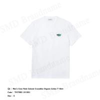 ราคา Lacoste เสื้อยืดคอกลม รุ่น Men’s Crew Neck Colored Crocodiles Organic Cotton T-shirt Code: TH7983 10 001 (23160995070)