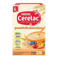 ราคา เนสท์เล่ ซีรีแล็ค อินแฟนท์ ซีเรียลผสมนม สูตรฟักทอง มะเขือเทศและแครอท 250 ก. (3930030042)