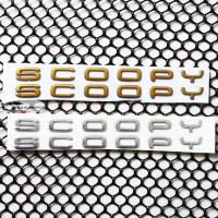 ราคา 1 คู่ สติ๊กเกอร์ ตัวนูน SCOOPY sticker สกูปปี้ แต่งรถ มอเตอร์ไซค์ สำหรับ HONDA SCOOPY-i (25665093799)