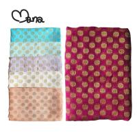 ราคา สไบออเจ้า ผ้าไหมดิ้นทอง สไบอินเดีย หน้ากว้าง 13 นิ้ว ยาว 3 เมตร มี 12 สี (26693482298)