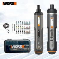 ราคา WORX ชุดไขควงไฟฟ้า WX240 WX242 4V แบบแมนนวลและอัตโนมัติ ออลอินวัน ไร้สาย แม่นยำ เครื่องมือไฟฟ้าในครั (44160386881)